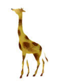 Schablone Giraffe
